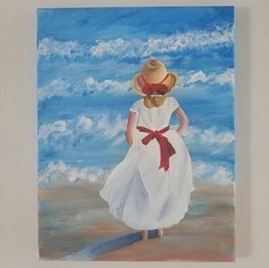 ORIGINAL HAND PAINTED ACRYLIC PAINTING ON CANVAS